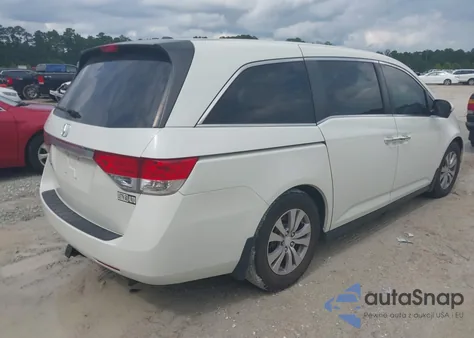 2017 Honda Odyssey Ex-L from USA, damaged, VIN 5FNRL5H65HB020715